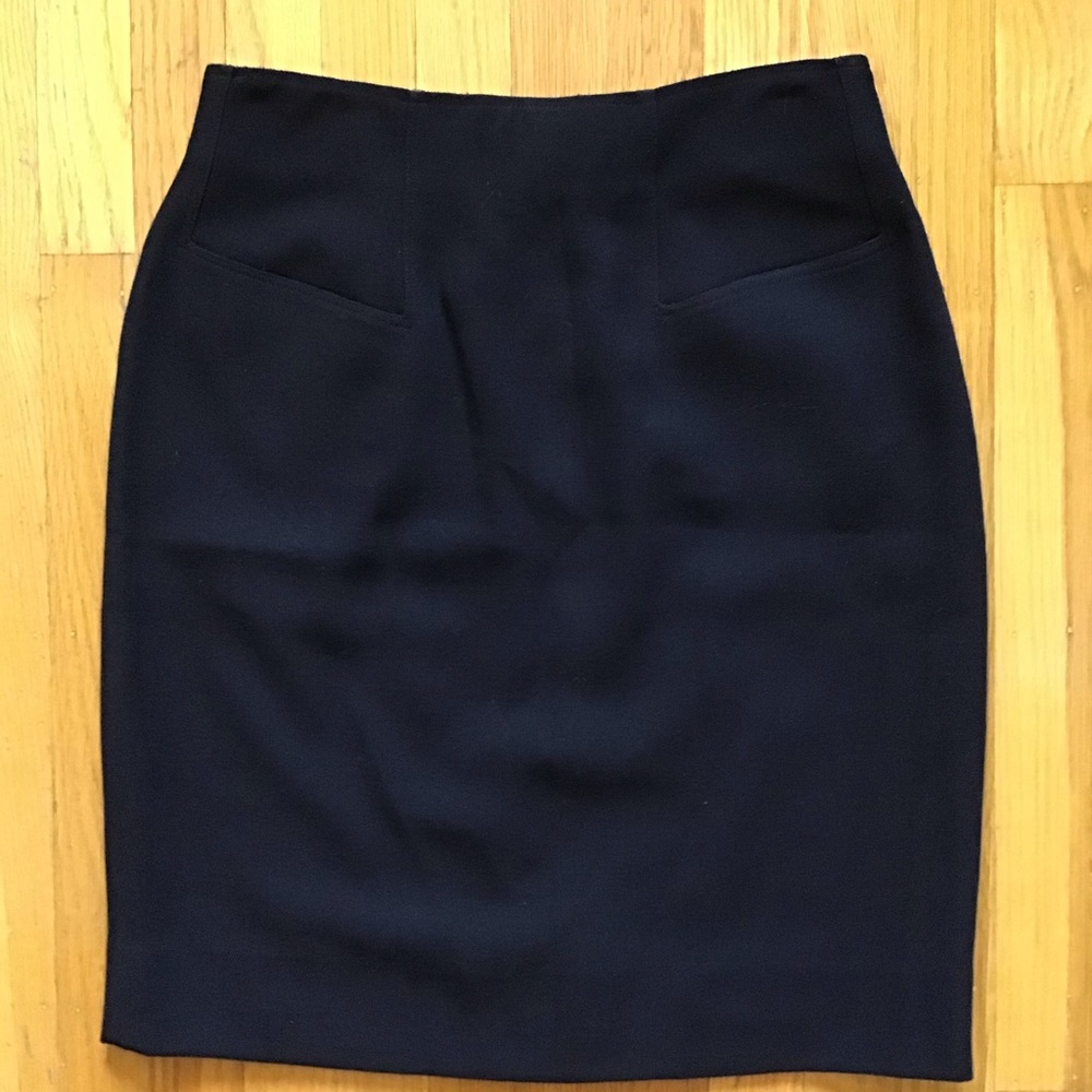 Dana Buchman Wool pencil skirt 10